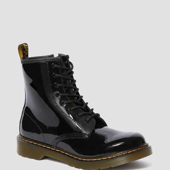 dr martens glossy